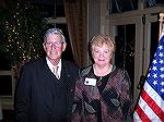 Incoming Ocean Pines Area Chamber of Commerce President Cassie Mead with her husband Bill.