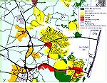 Map for proposed Worcester County Comprehensive Plan submitted to County Commissioners on 2/1/2005.

As submitted, there are no additional growth areas along Route 589. Existing land is to remain ag