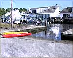 10/18/2005:  One of two boat ramps in Cupola Park, Millsboro, DE.
(For use in kayak trip report Msg. #244053)