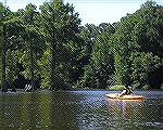 Paddling on Trussum Pond is very peaceful.
(For Msg. # 360140 on kayaking on Trussum Pond)