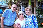 Earl, Kathy and Jeanette at Sunset Grille.