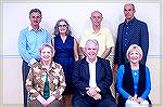 2017-2018 OPA Board of Directors. Top, left to right: Slobodan Trendic, Colette Horn, Ted Moroney, Tom Herrick. Bottom, left to right: Cheryl Jacobs, Doug Parks, Pat Supik.