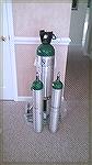 Oxygen Tanks For Sale $100. Large One Filled. Call or Text Sharon 443-614-4549.
