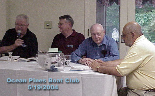 Boat Club Officers 5-19-2004