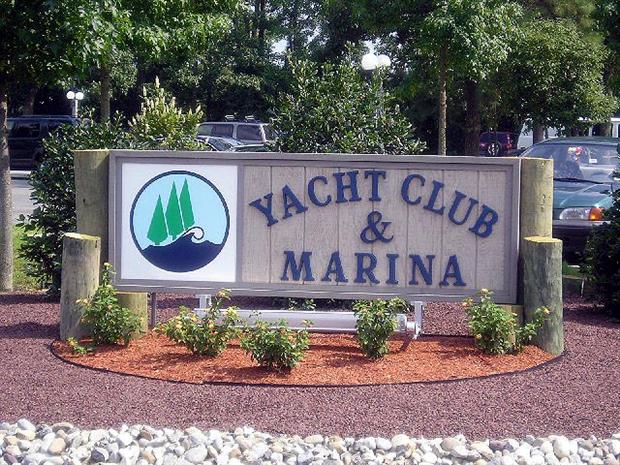 Yacht Club Sign