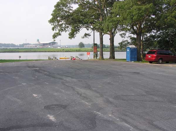 Gum Point boat ramp area