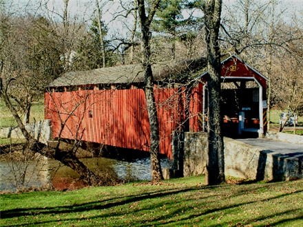 PA Covered Bridge Christmas