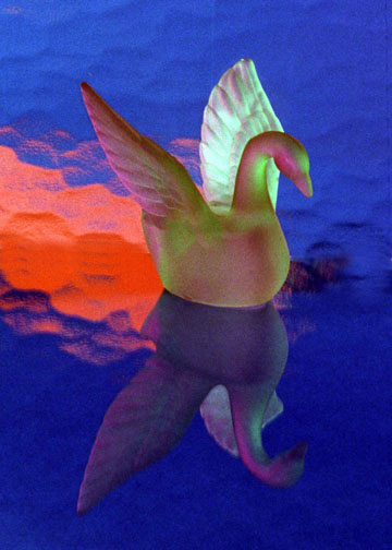 Glass Swan