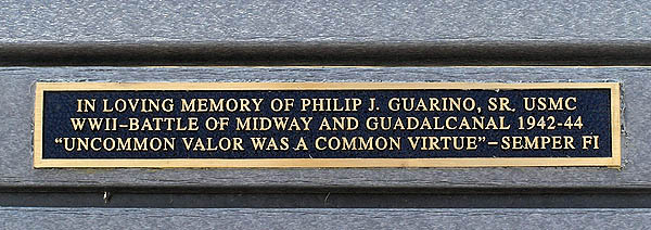 Bench Plaque