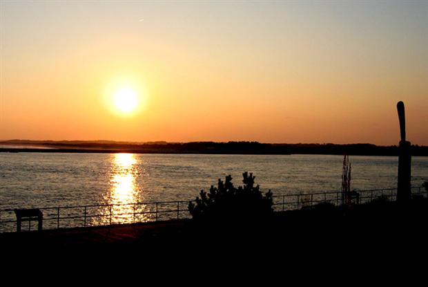 New Year's Sunset over Assateague