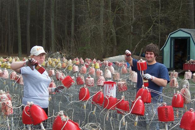 Crab Pot Buoy Painters