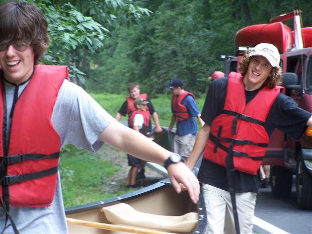 scouts on Pocomoke