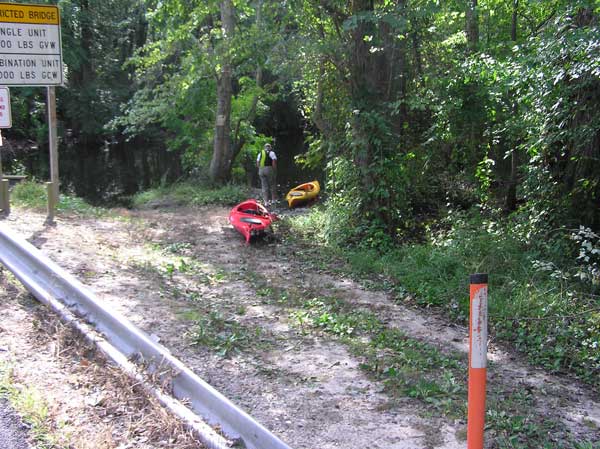 Launch Site at Porter's Crossing