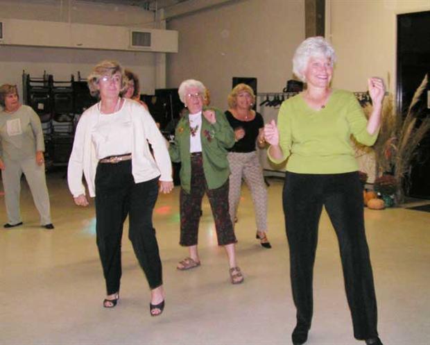 Dancers at Harvest Dinner