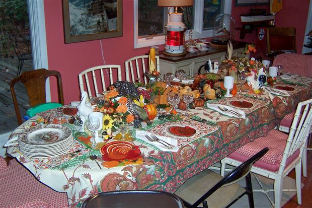 Thanksgiving Table 2006