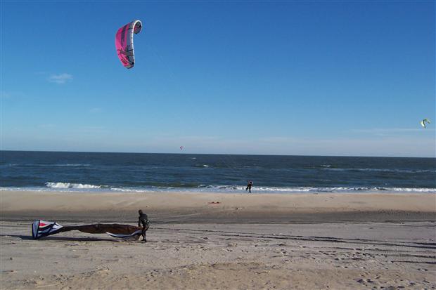 Para Surfing on Assateague