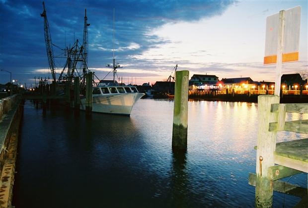 Sunrise at the harbour