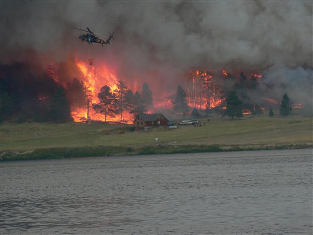 fire in Montana