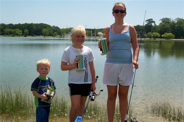 Kids Fishing Contest Winners