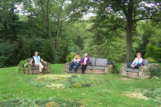 Stone Furniture at Chantilleer