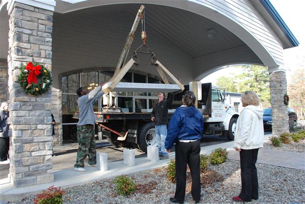 Installation of New Benches