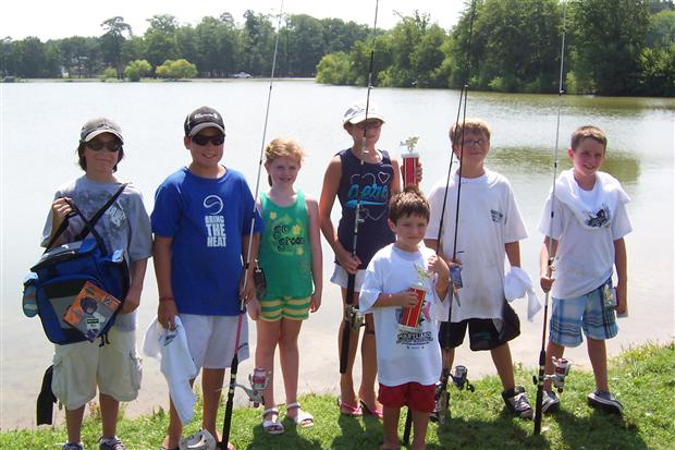 Kids Fishing Contest Winners