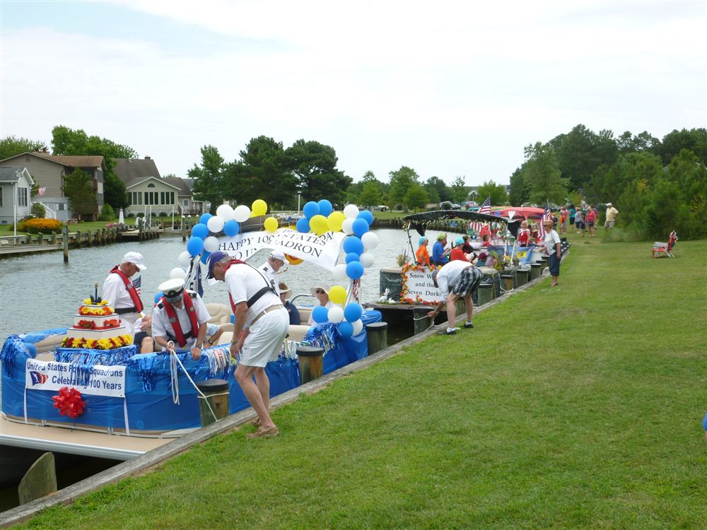 Power Squadron Float