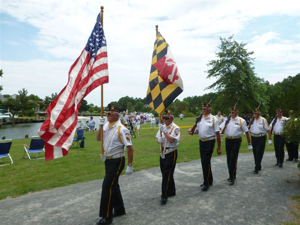 Honor Guard at Boat Parade