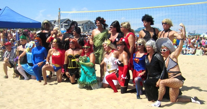 Drag Volleyball in Rehoboth