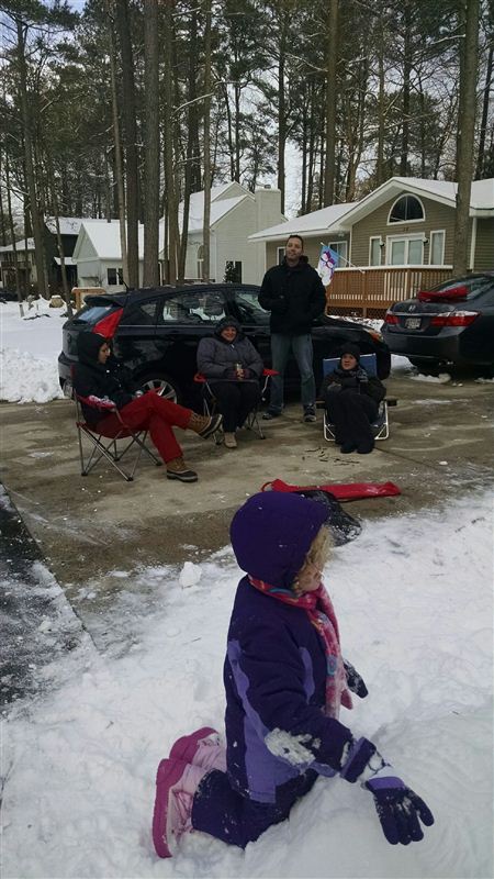 Snow Party in the Pines