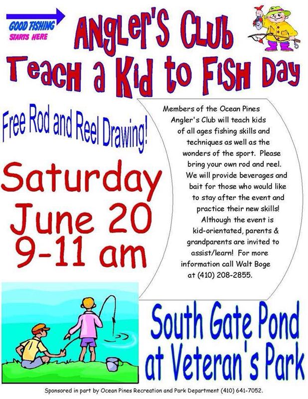 Teach a Kid Fishing Day