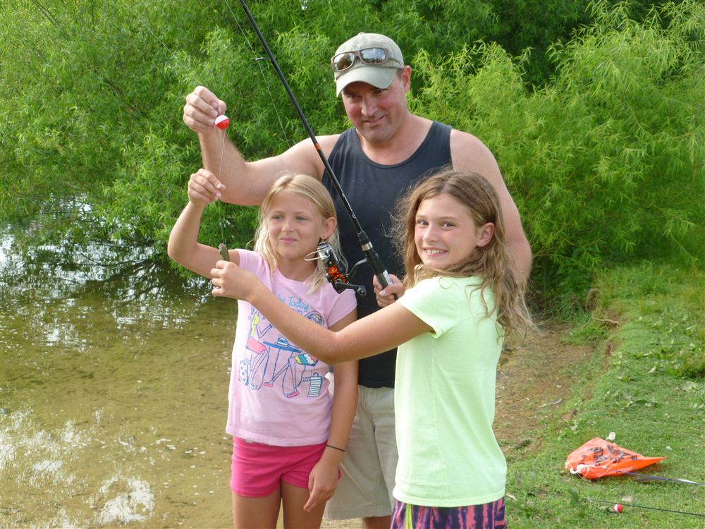 Sadie and Trista's Catch