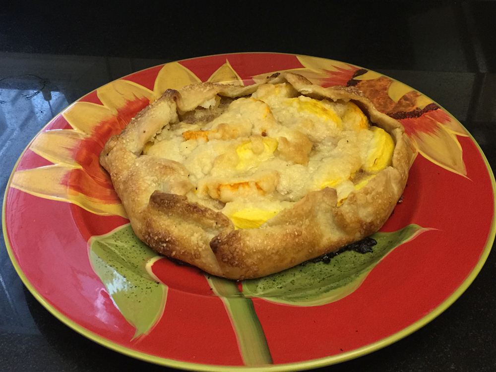 Peach Crostata