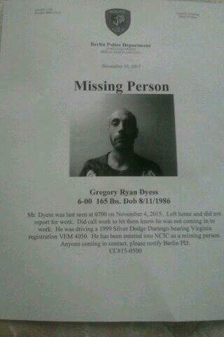 Berlin Man Missing