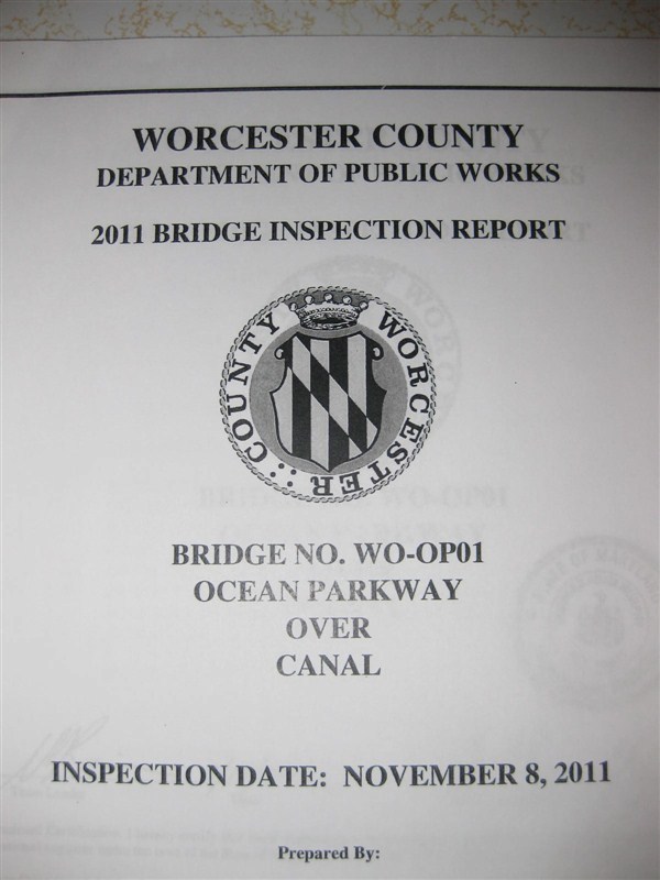 2011 Inspection Report