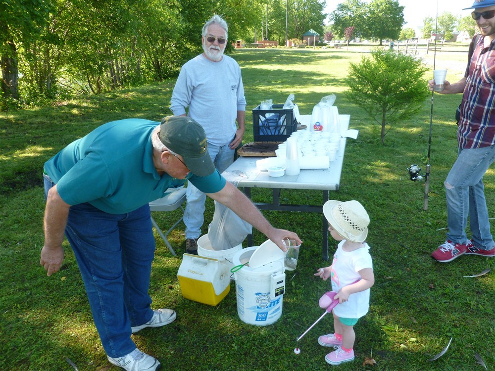 Bait Table, Teach A Kid to Fish