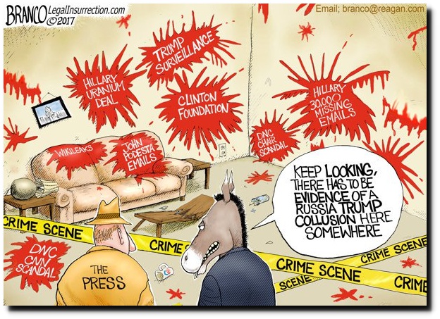 Political cartoon-about the press