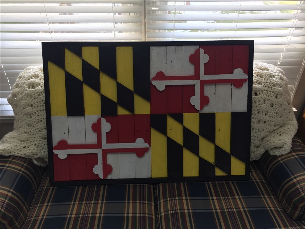 MD Flag out of Pallet