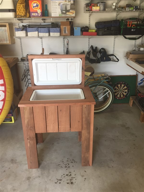 Redwood Cooler Holder 