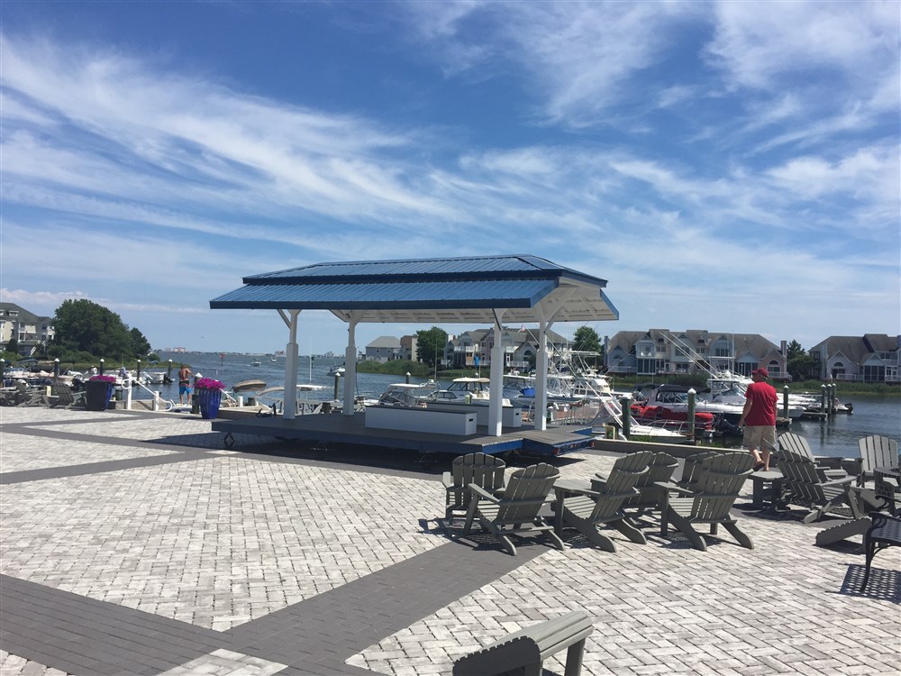 Band Stand at The Cove