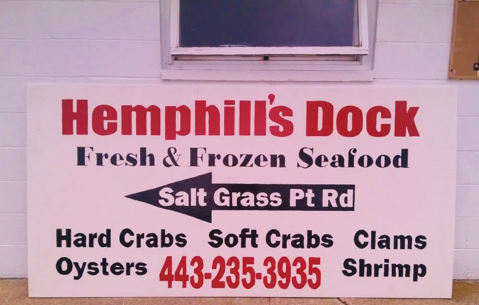 Hemphill's Dock Sign