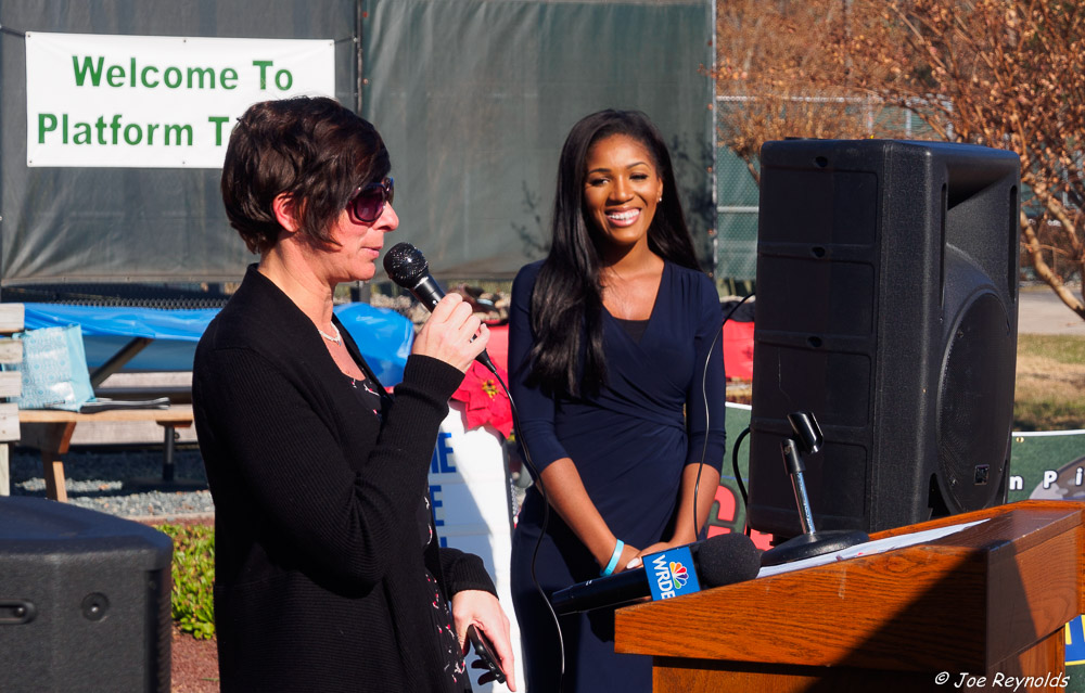 Platform Tennis Ribbon Cut