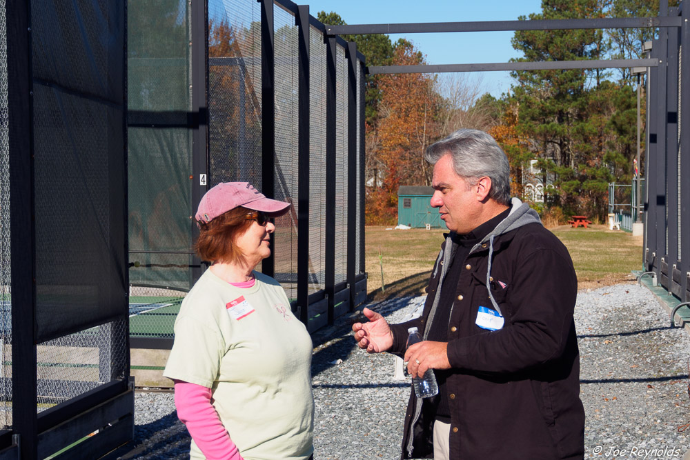 Platform Tennis Ribbon Cut