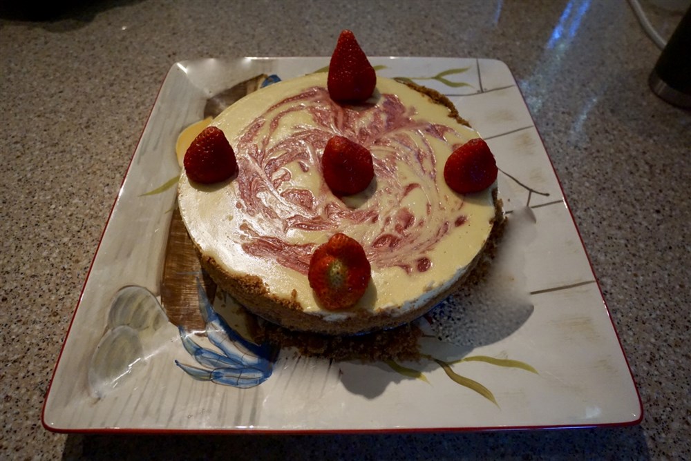 Strawberry cheesecake