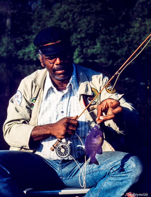 Jackson with Bluegill