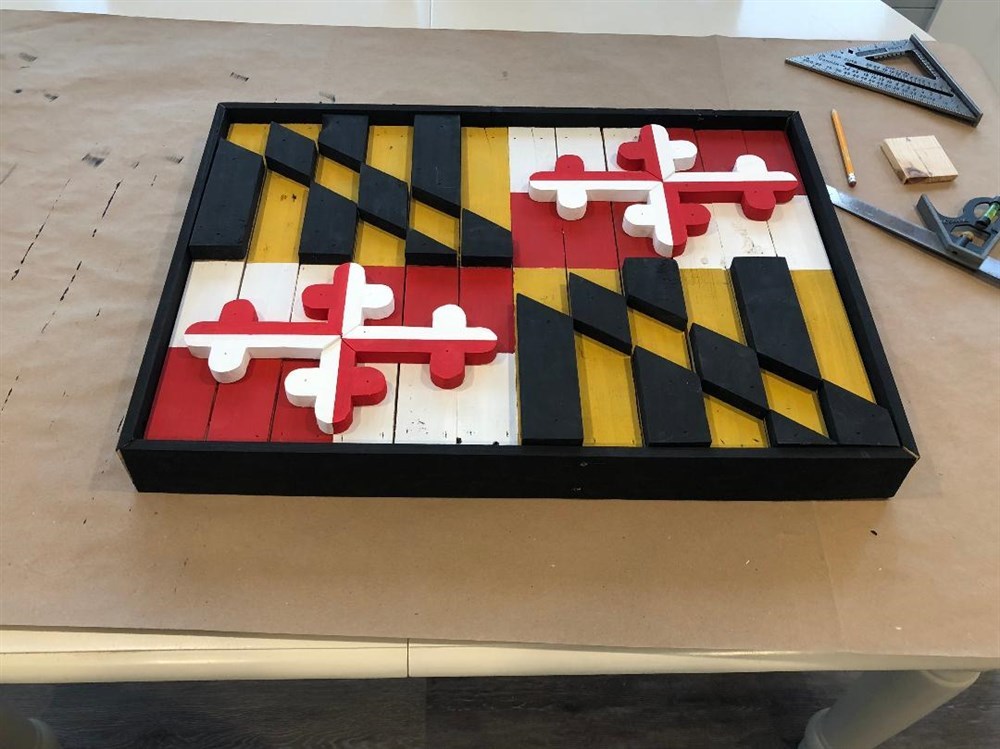 MD Pallet Flag for Joe