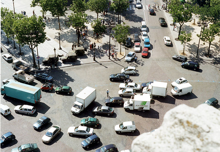 Arc de Triomphe, Paris.