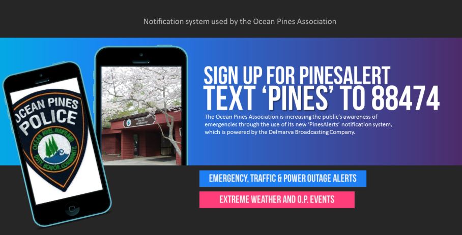 OPA text alert signup