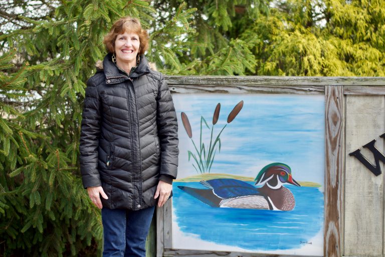 Wood Duck Sign Painter