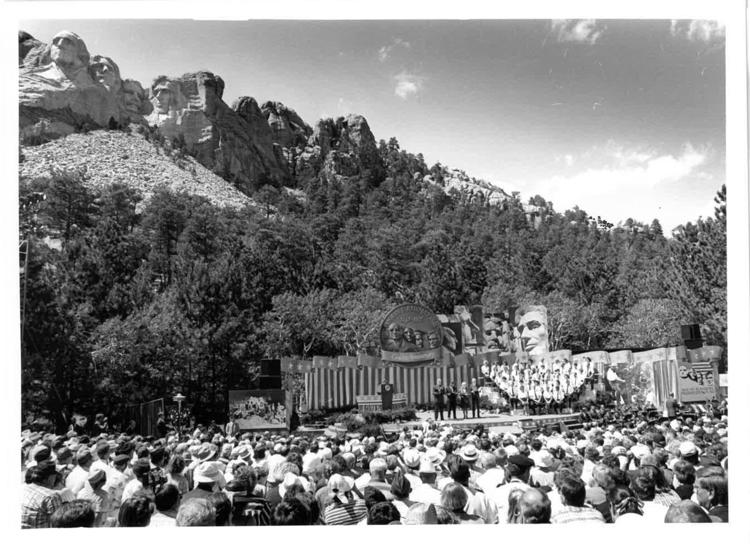 Prez Bush Mt Rushmore